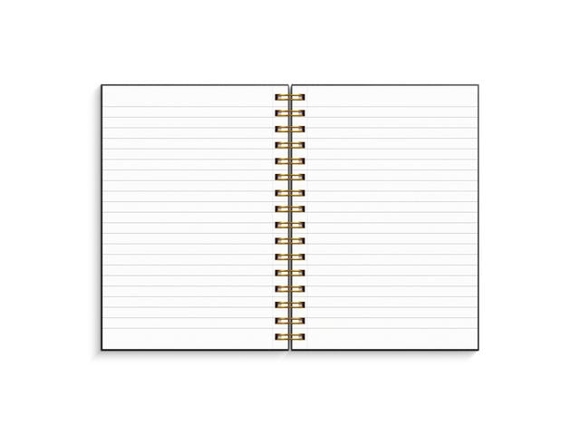 Anteckningsbok BURDE A5 svart